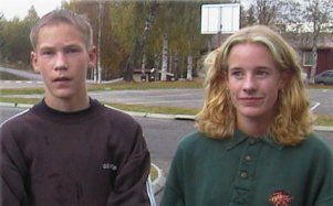 Einar og Annemieke - rets vinnere av "Joggedag 1999"!
