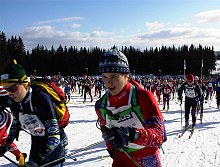 Fantastisk vr under rets Birkebeinerrenn.