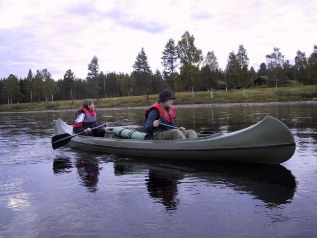 Janne og Sissel i rolig farvann.