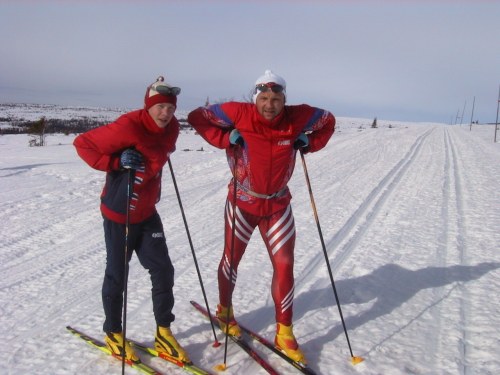 Einar Bergem og trond Pedersen p Dlfjellet (fotograf geir Hjermstad var ogs med..)!