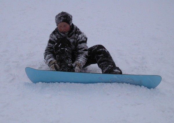 Asbjrn Horndalen vant snowboardkonkurransen!